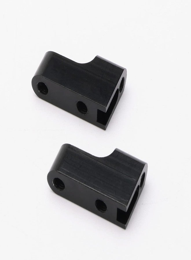 Rowiz Black RC Aluminum Servo Mount AXIAL for 1/10 SCX10 Jeep Wrangler AX80028 for Pack of 2pcs - Image 4